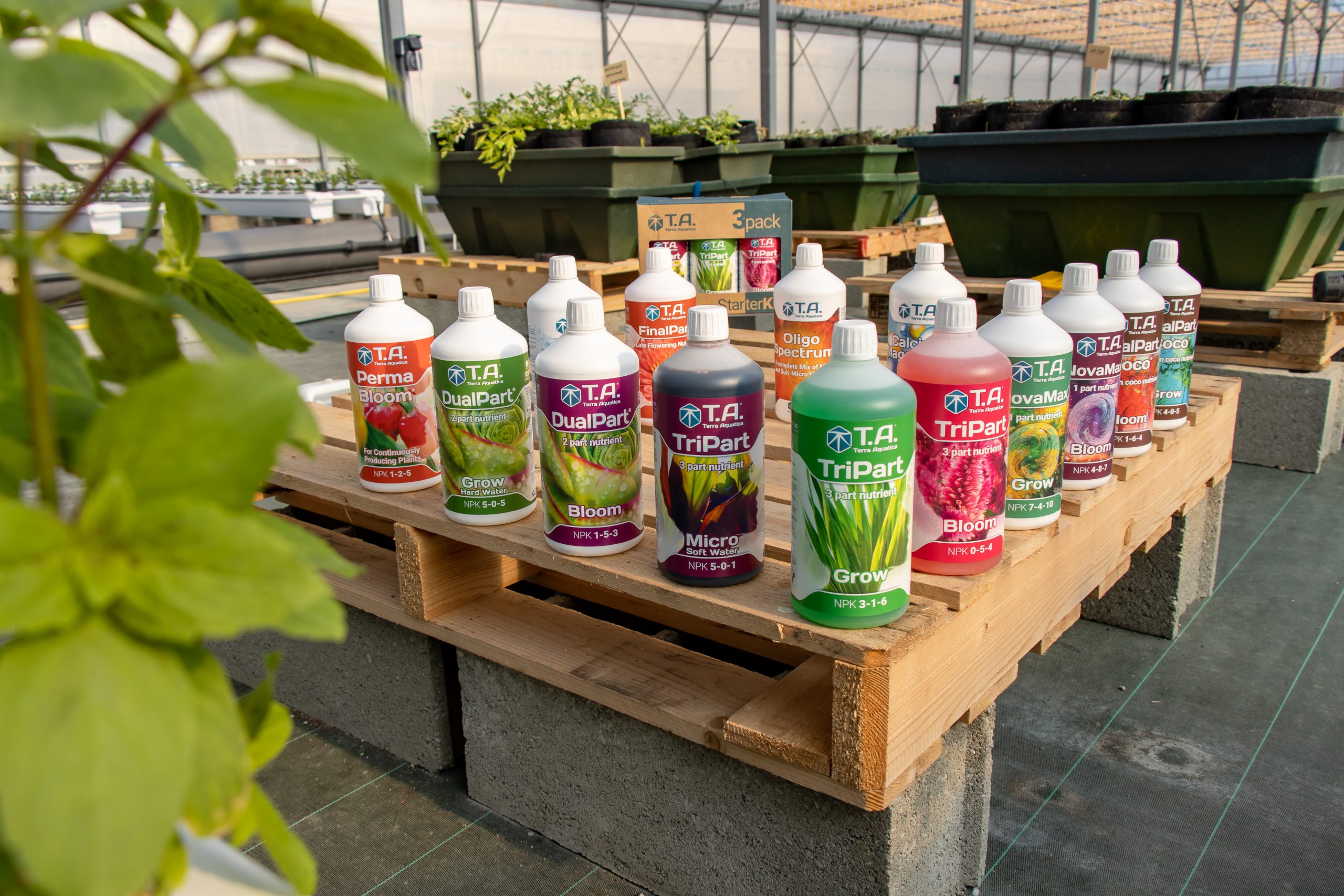 General Hydroponics Europe agora é Terra Aquatica Master Plants